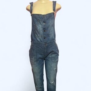Forever 21 Blue Denim Women's Overalls